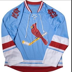 St. Louis Cardinals Hockey Sweater Adult XL SGA 9/15/23 STL Blues